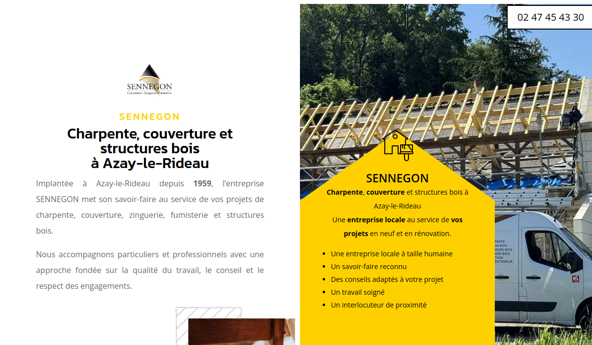 Capture du site de Sennegon